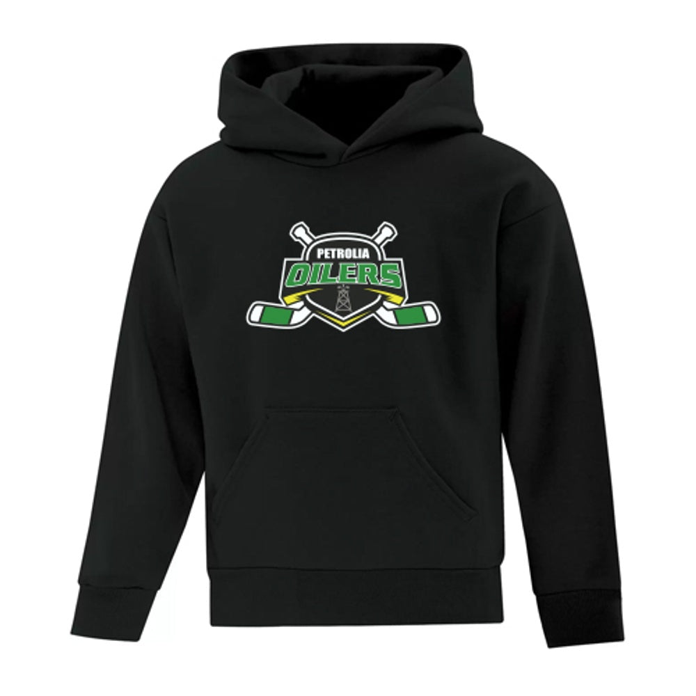 Petrolia Minor Hockey U15B - Youth Fleece Hooded Sweatshirt