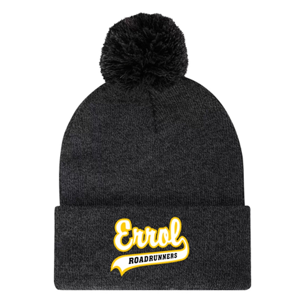 Errol Road Everyday Pom Pom Cuff Toque