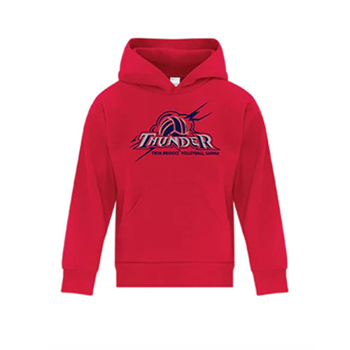 Twin Bridges Volleyball Youth Fleece Hooded Sweatshirt