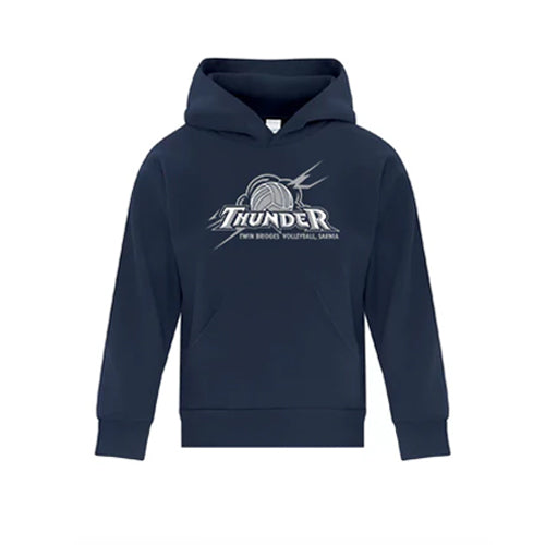 Twin Bridges Volleyball Youth Fleece Hooded Sweatshirt