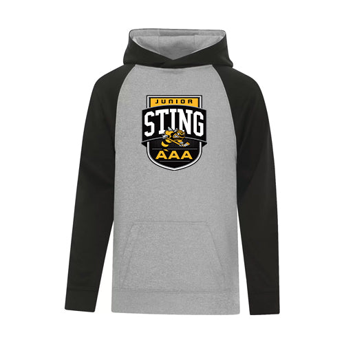 Lambton Jr Sting AAA Youth Game Day Two Tone Hooded Sweatshirt