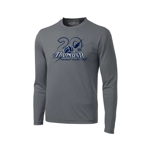 Twin Bridges Volleyball Adult Pro Team Long Sleeve T-Shirt