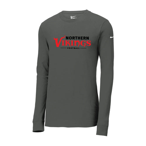 Northern Football Adult Nike Dri-FIT Cotton/Poly Long Sleeve Tee