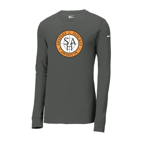 SHA Hockey Adult Nike Dri-FIT Cotton/Poly Long Sleeve Tee