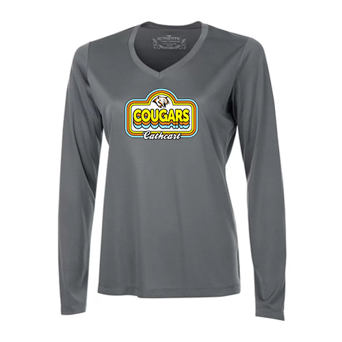 Cathcart Ladies' Pro Team Long Sleeve V-Neck T-Shirt