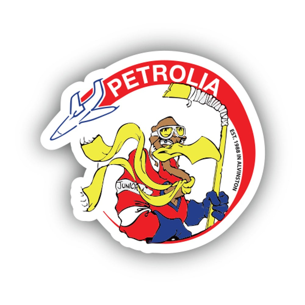 Petrolia Flyers 5" Vinyl Sticker