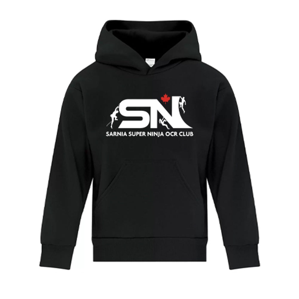 Super Ninja OCR Club Youth Everyday Fleece Hooded Sweatshirt