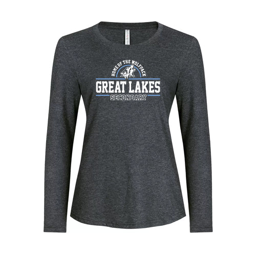 Great Lakes Ladies' Eurospun Ringsun Long Sleeve T-Shirt