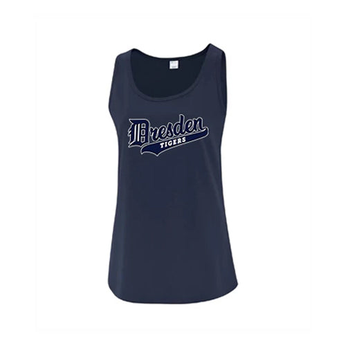 Dresden Minor Baseball Ladies' Everyday Cotton Tank Top