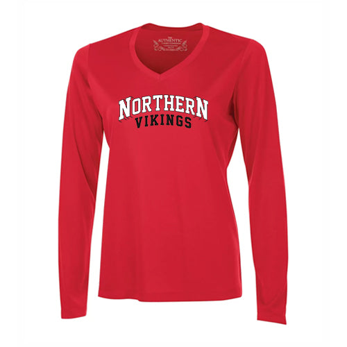 Northern Ladies' Pro Team Long Sleeve V-Neck T-Shirt