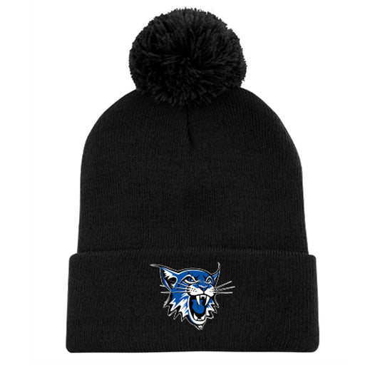 London Road Everyday Pom Pom Cuff Toque