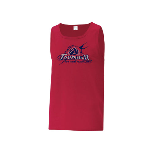 Twin Bridges Volleyball Adult Everyday Cotton Tank