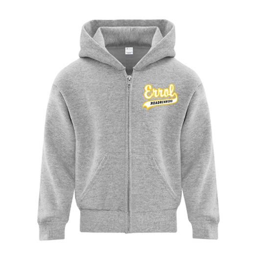 Errol Road Youth Everyday Fleece Full Zip Hooded Sweatshirt