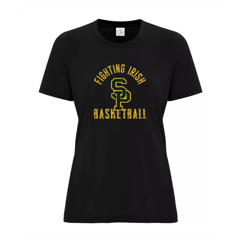 St Pats Basketball Ladies' Pro Spun T-Shirt