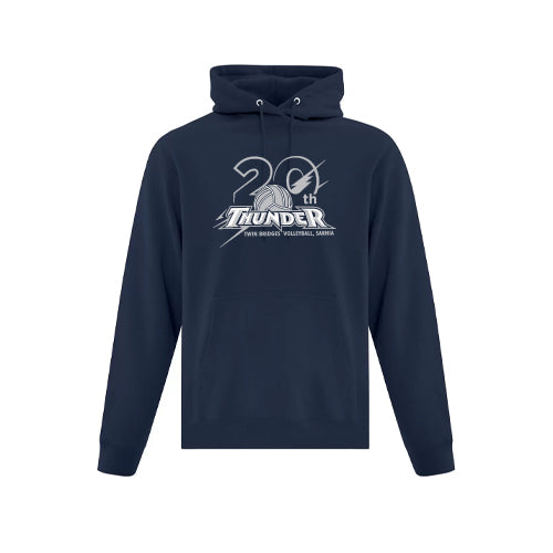 Twin Bridges Volleyball Adult Hooded Sweatshirt