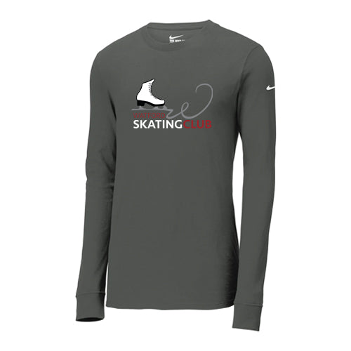 Watford Skating Club Adult Nike Dri-FIT Cotton/Poly Long Sleeve Tee