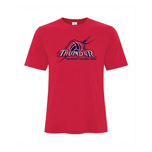 Twin Bridges Volleyball Adult Pro Spun T-Shirt