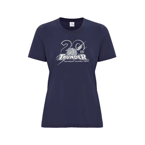 Twin Bridges Volleyball Ladies' Pro Spun T-Shirt