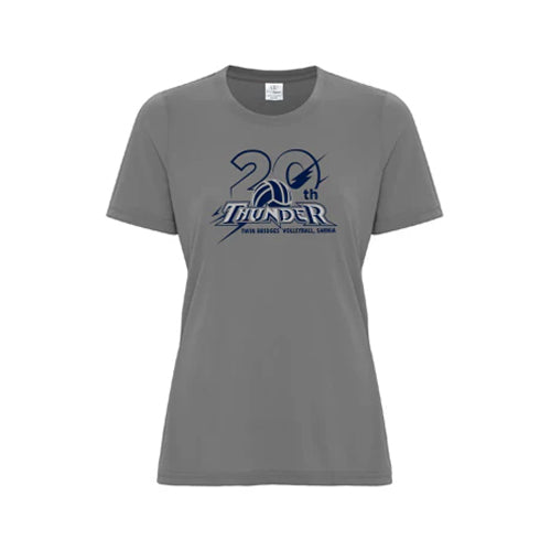 Twin Bridges Volleyball Ladies' Pro Spun T-Shirt