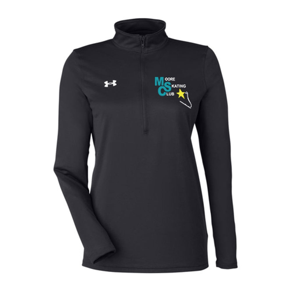 Moore Skate Club Ladies' Under Armour Team Tech Half-Zip