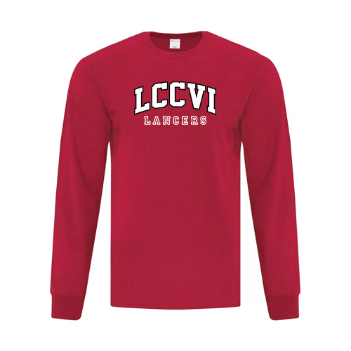 Lambton Central Adult Cotton Long Sleeve T-Shirt