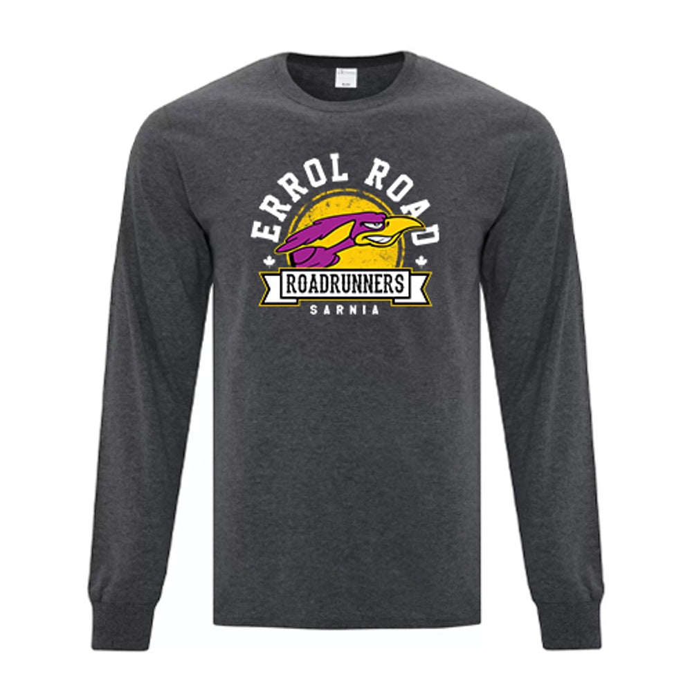 Errol Road Youth Everyday Cotton Long Sleeve T-Shirt