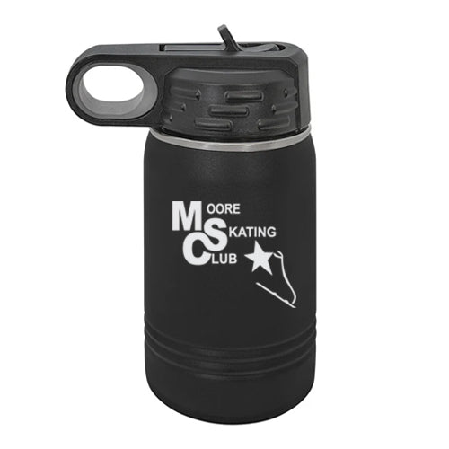 Moore Skate Club 12 oz Polar Camel Water Bottle