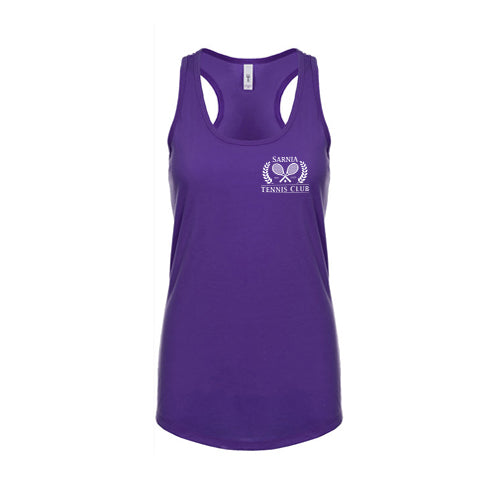 Sarnia Tennis Ladies' Ideal Racerback Tank