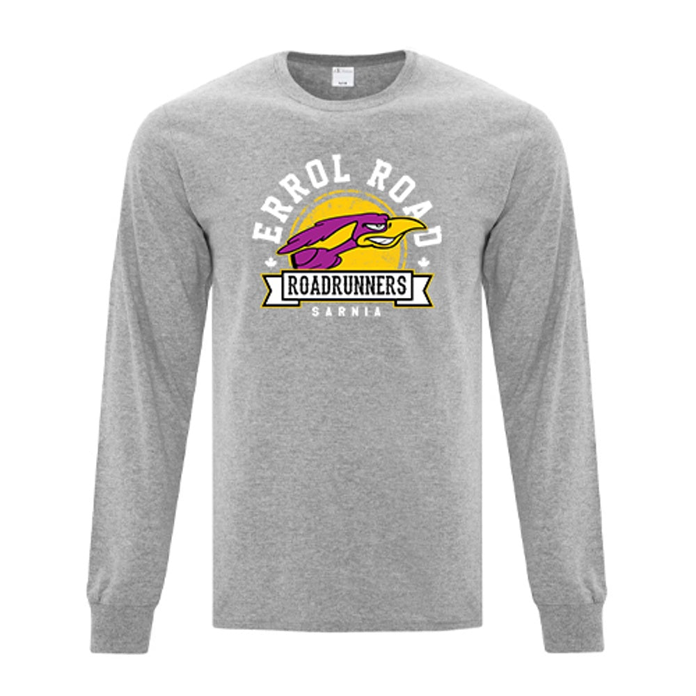 Errol Road Adult Everyday Cotton Long Sleeve T-Shirt