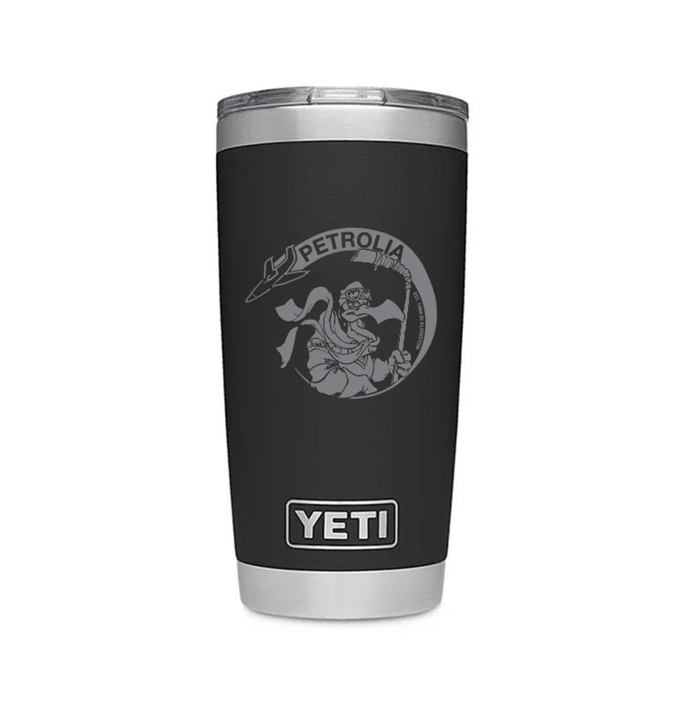 Petrolia Flyets 20oz Yeti Tumbler