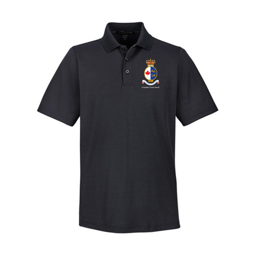 Canadian Coast Guard CrownLux Performance® Plaited Polo