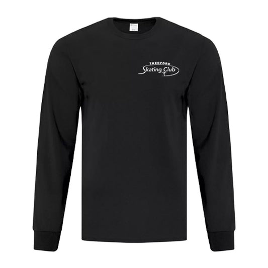 Thedford Skating Club Adult Everday Cotton Long Sleeve T-Shirt