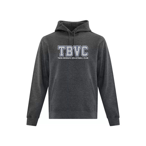 Twin Bridges Volleyball Adult Everyday Fleece Hooded Sweatshirt