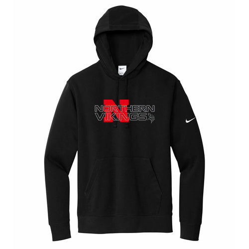 Northern Nike Club Fleece Sleeve Swoosh Pullover Hoodie