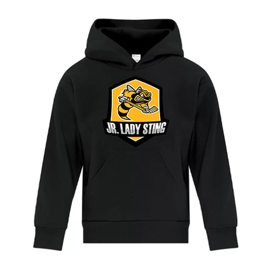 U13 C Jr Lady Sting Youth Everyday Fleece Hooded Sweatshirt