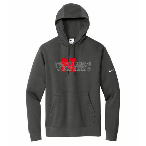 Northern Nike Club Fleece Sleeve Swoosh Pullover Hoodie