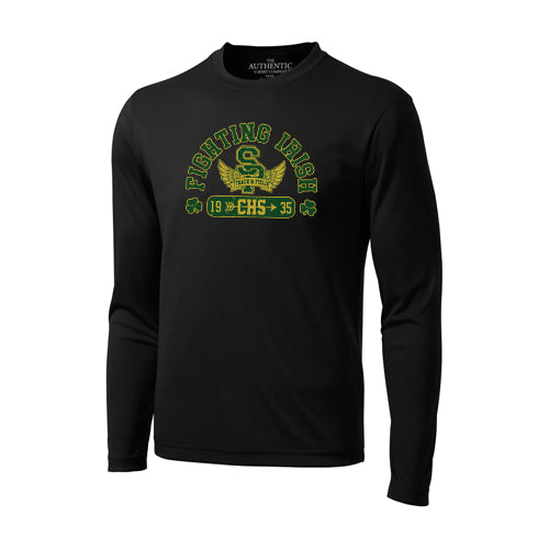 St Pats Track & Field Adult Pro Team Long Sleeve T-Shirt