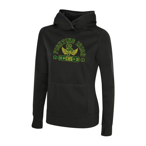 St Pats Track & Field Ladies' Game Day Fleece Hooded Sweatshirt