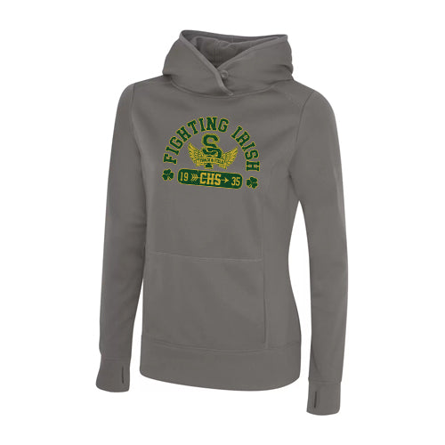 St Pats Track & Field Ladies' Game Day Fleece Hooded Sweatshirt