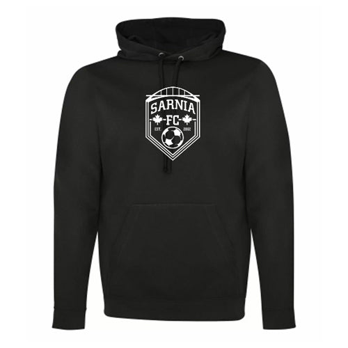 Sarnia FC Adult Performance Polyester Hooded Sweatshirt