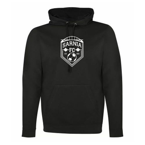 Sarnia FC Youth Performance Polyester Hooded Sweatshirt