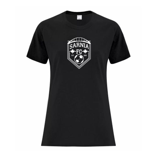 Sarnia FC Ladies' Cotton T-Shirt