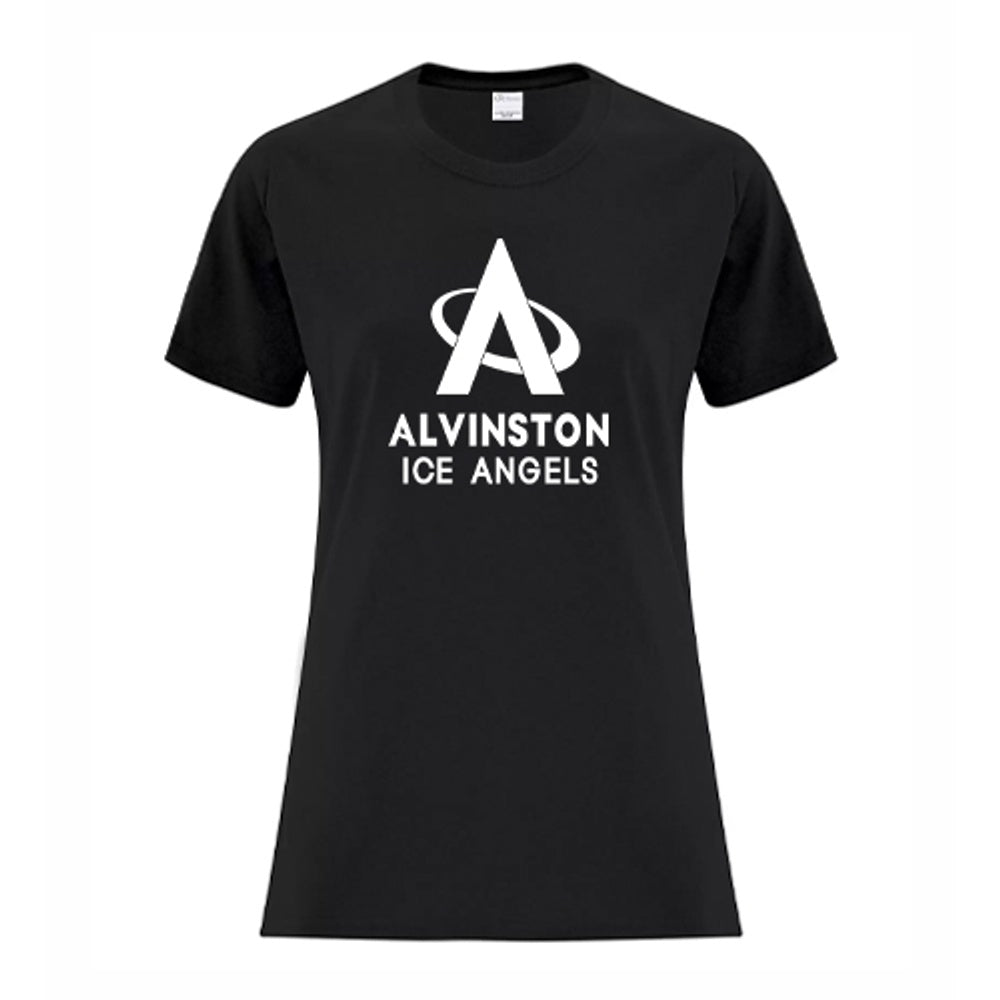 Alvinston Ice Angels Ladies' Everyday Cotton T-Shirt