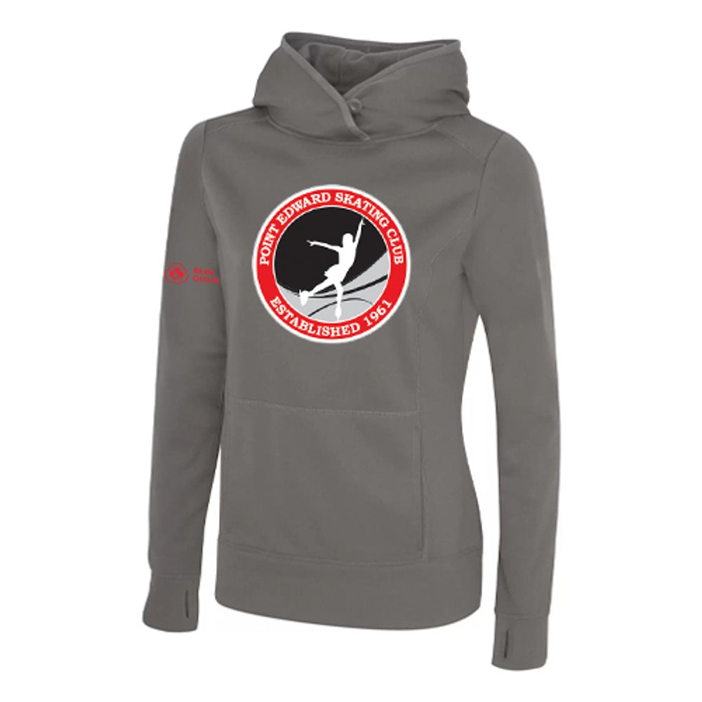 Point Edward Skating Ladies' Game Day Fleece Hooded Sweatshirt