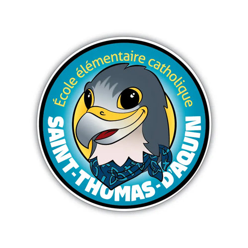 St Thomas D'Aquin 5" Vinyl Sticker