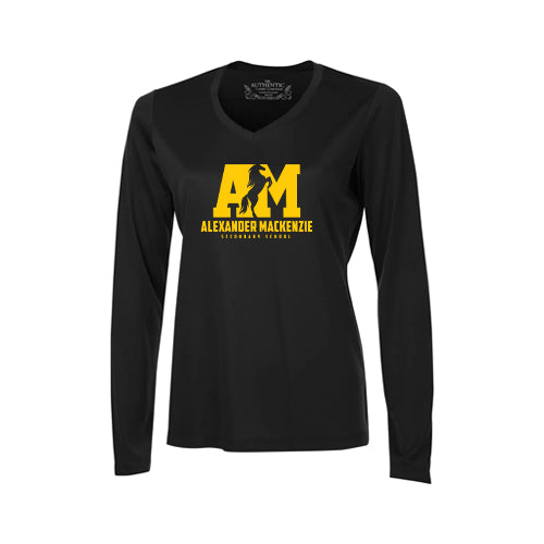 Alexander Mackenzie Ladies' Pro Team Long Sleeve V-Neck T-Shirt