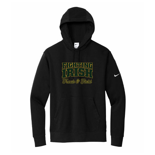 St Pats Track & Field Adult Nike Club Fleece Swoosh Pullover Hoodie