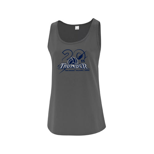 Twin Bridges Volleyball Ladies' Everyday Cotton Tank Top