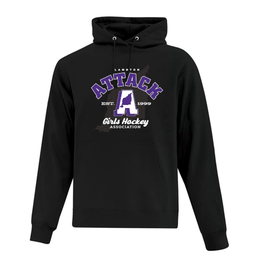 Lambton Attack U11HL - Adult Fleece Hooded Sweatshirt