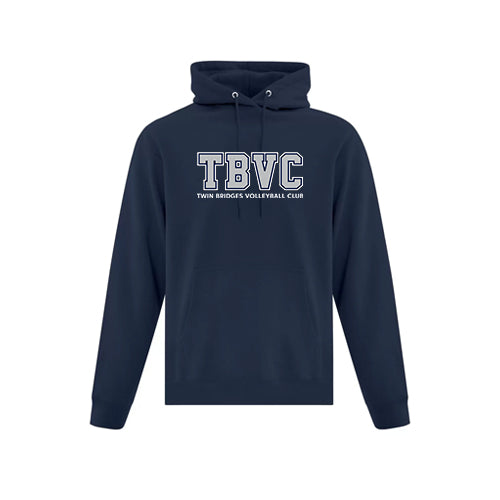 Twin Bridges Volleyball Adult Everyday Fleece Hooded Sweatshirt